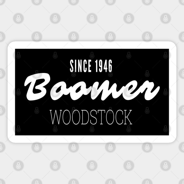 Boomer Woodstock Magnet by Magic Moon